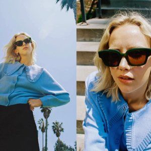 Crap Eyewear "The Astro Dazey" in Moss Bio